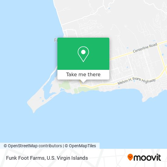 Funk Foot Farms map