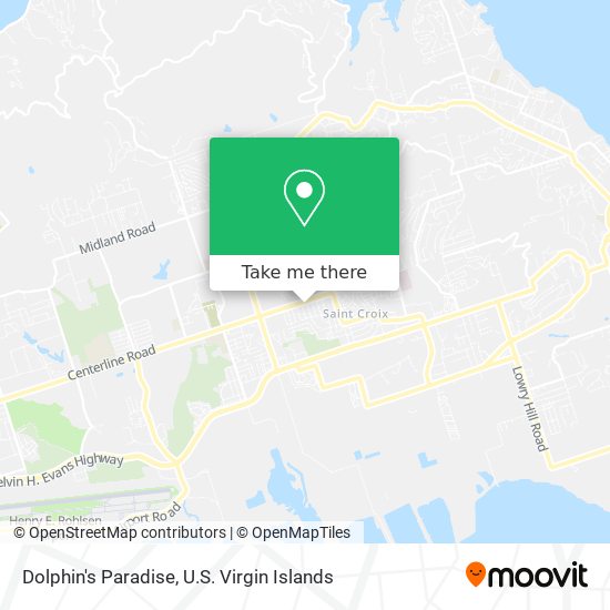 Mapa Dolphin's Paradise