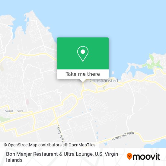 Mapa Bon Manjer Restaurant & Ultra Lounge