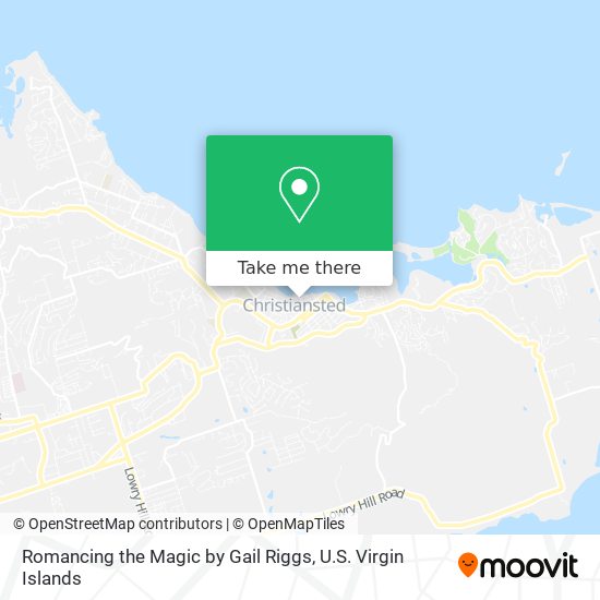 Romancing the Magic by Gail Riggs map
