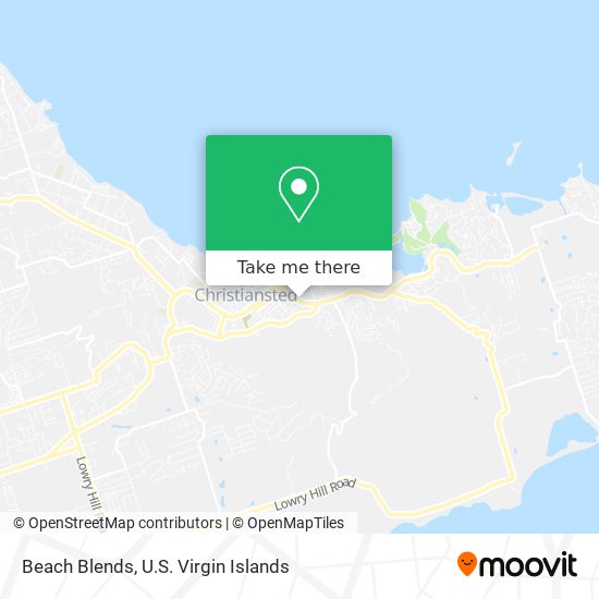 Beach Blends map