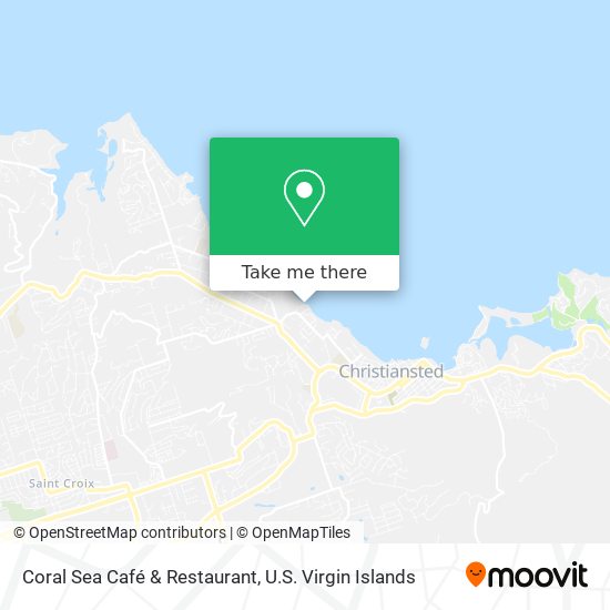 Mapa Coral Sea Café & Restaurant