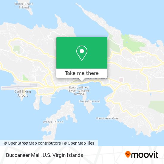 Buccaneer Mall map