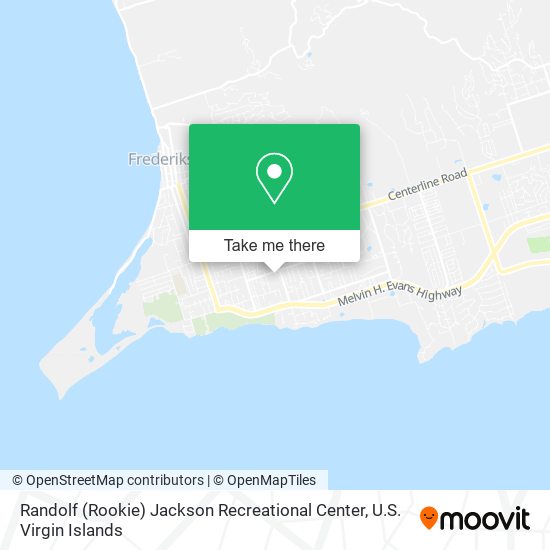 Mapa Randolf (Rookie) Jackson Recreational Center