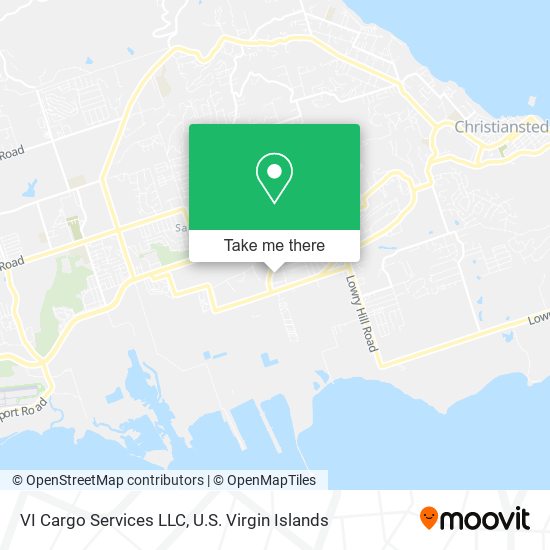 VI Cargo Services LLC map