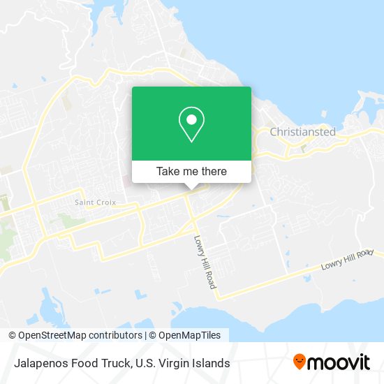 Mapa Jalapenos Food Truck