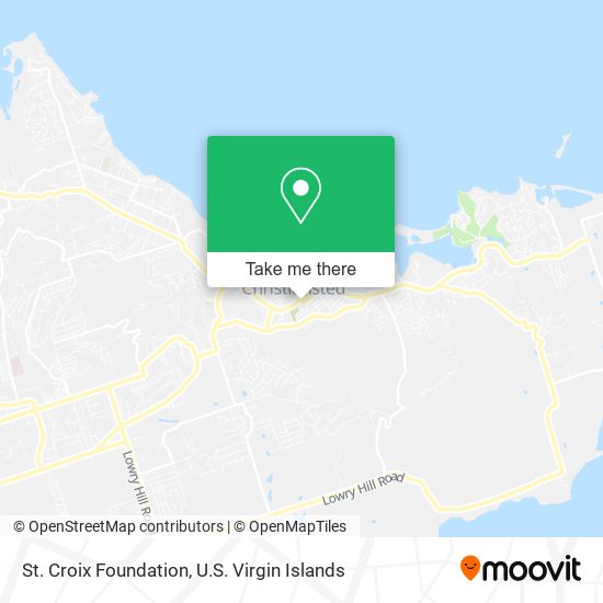 St. Croix Foundation map