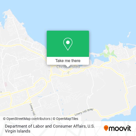Mapa Department of Labor and Consumer Affairs