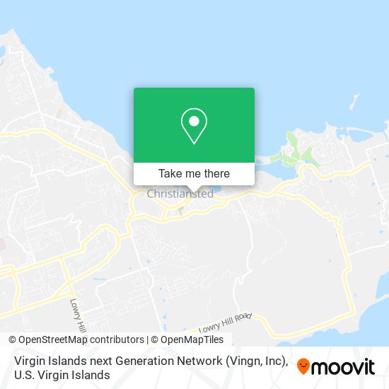 Virgin Islands next Generation Network (Vingn, Inc) map