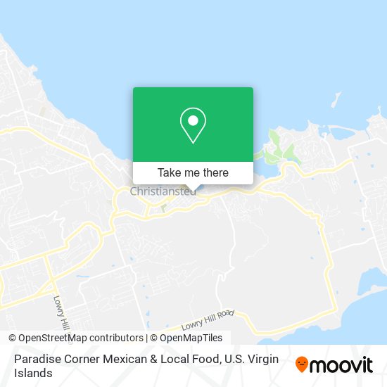 Paradise Corner Mexican & Local Food map