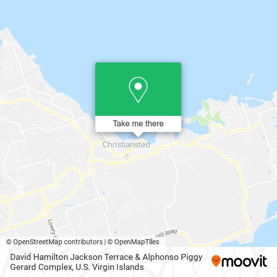 Mapa David Hamilton Jackson Terrace & Alphonso Piggy Gerard Complex
