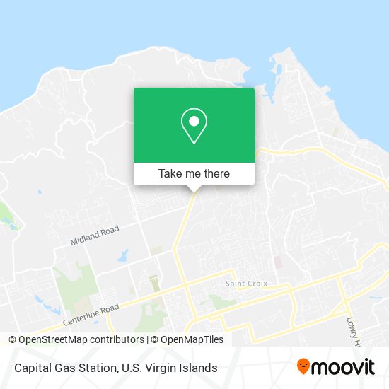 Capital Gas Station map