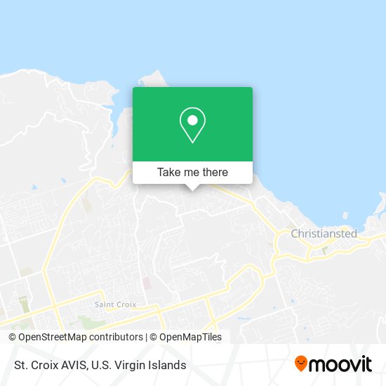 Mapa St. Croix AVIS