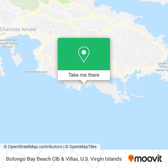 Bolongo Bay Beach Clb & Villas map