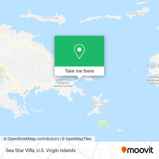 Mapa Sea Star Villa