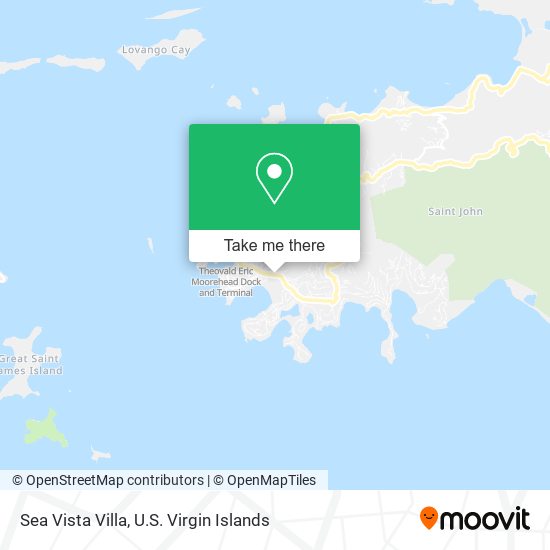 Sea Vista Villa map