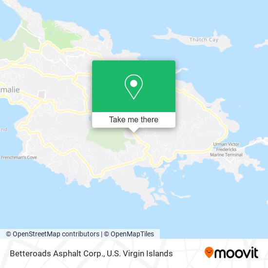 Mapa Betteroads Asphalt Corp.
