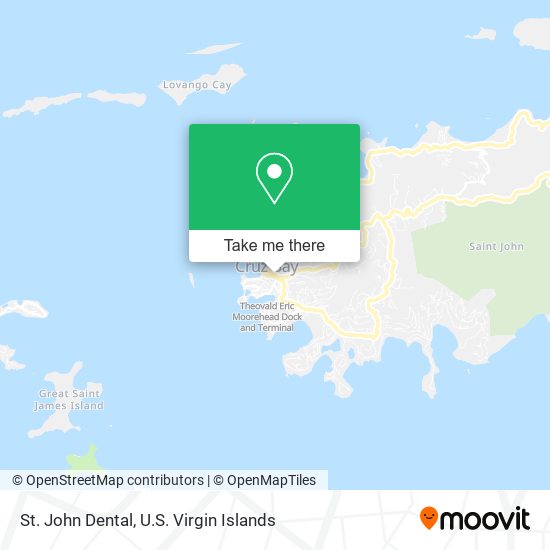 St. John Dental map
