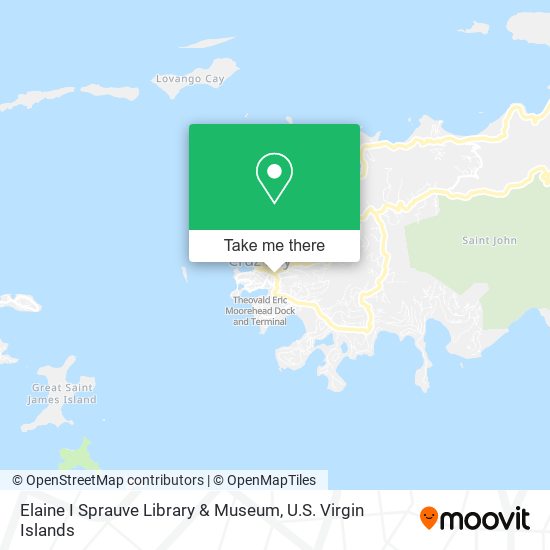 Mapa Elaine I Sprauve Library & Museum