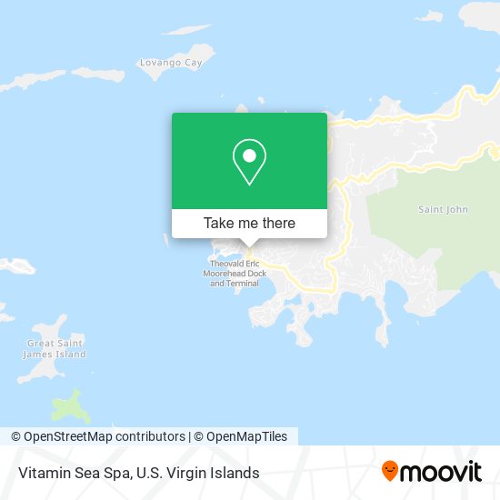 Vitamin Sea Spa map