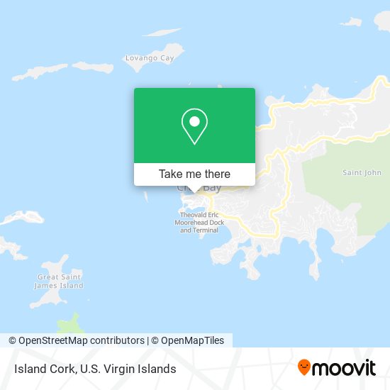 Island Cork map