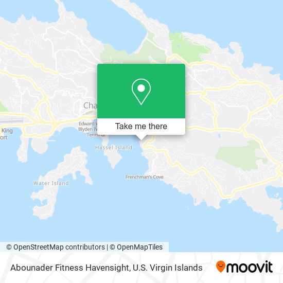 Mapa Abounader Fitness Havensight