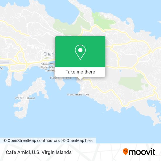 Mapa Cafe Amici