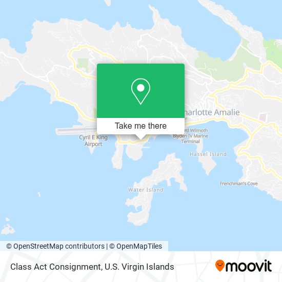 Class Act Consignment map