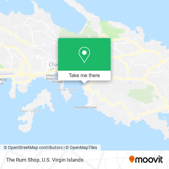 Mapa The Rum Shop