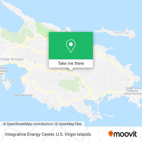 Integrative Energy Center map