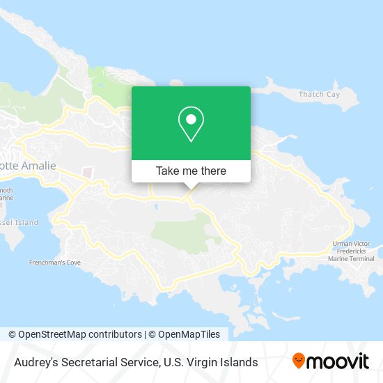 Mapa Audrey's Secretarial Service