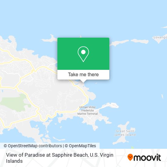 Mapa View of Paradise at Sapphire Beach