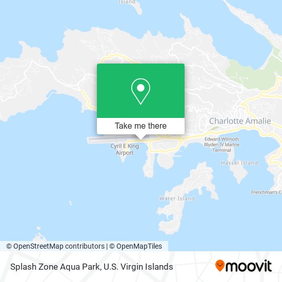 Mapa Splash Zone Aqua Park