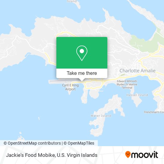 Jackie's Food Mobike map