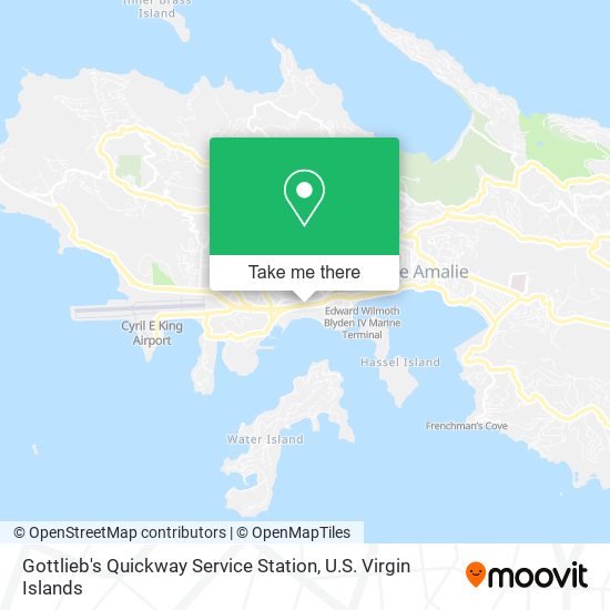 Gottlieb's Quickway Service Station map