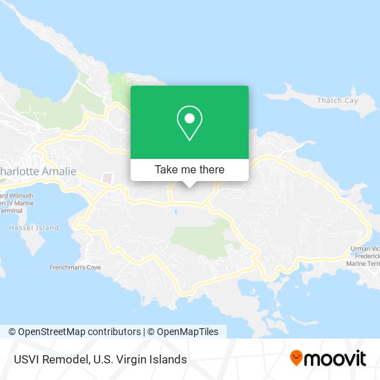 USVI Remodel map