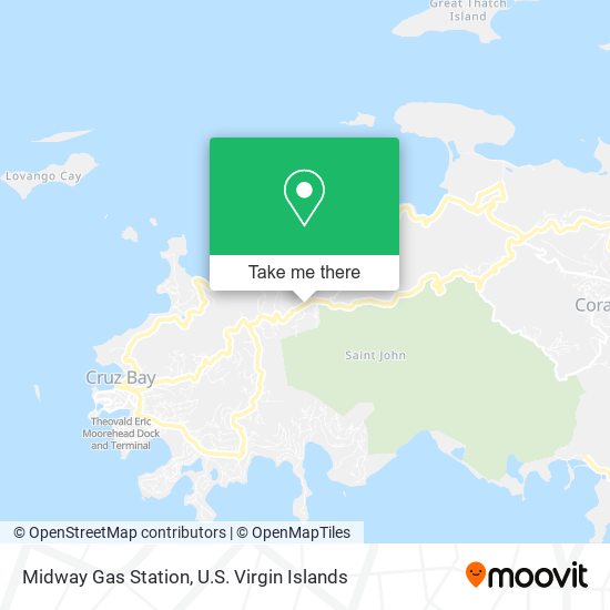 Mapa Midway Gas Station