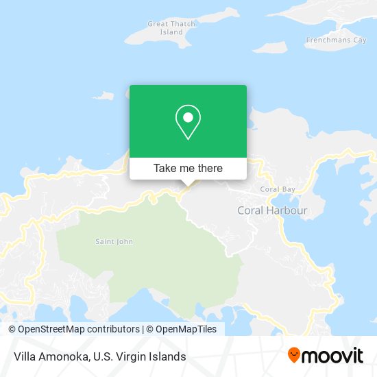 Villa Amonoka map