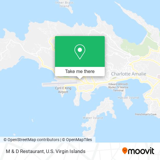 M & D Restaurant map