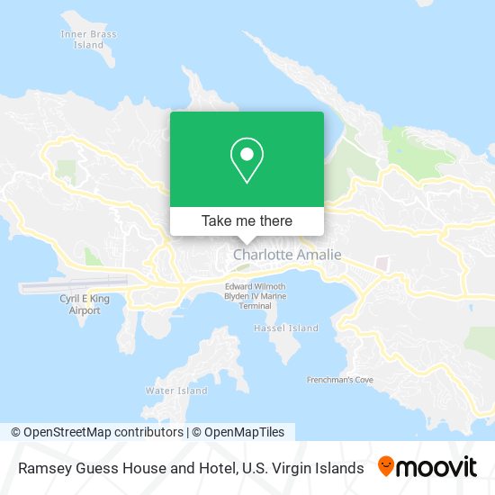 Mapa Ramsey Guess House and Hotel