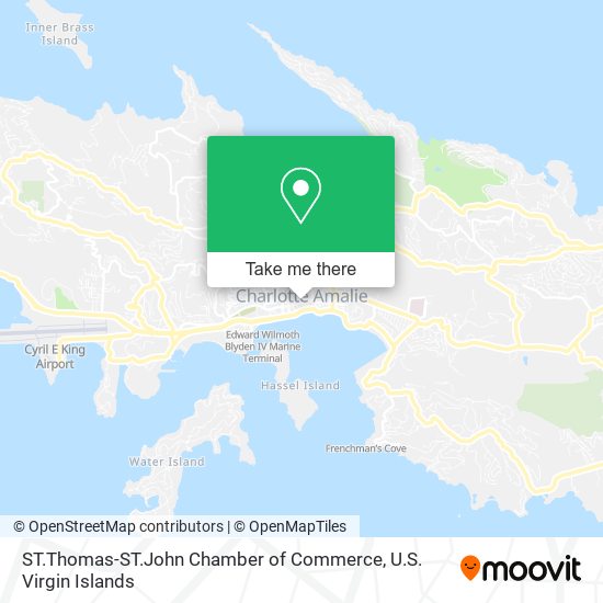 ST.Thomas-ST.John Chamber of Commerce map