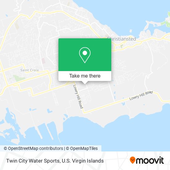 Twin City Water Sports map