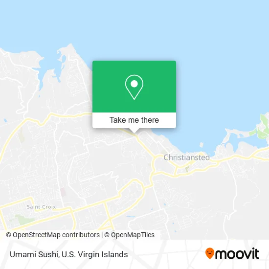 Umami Sushi map