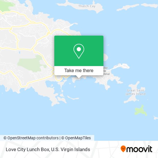 Love City Lunch Box map