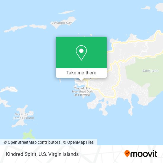 Kindred Spirit map