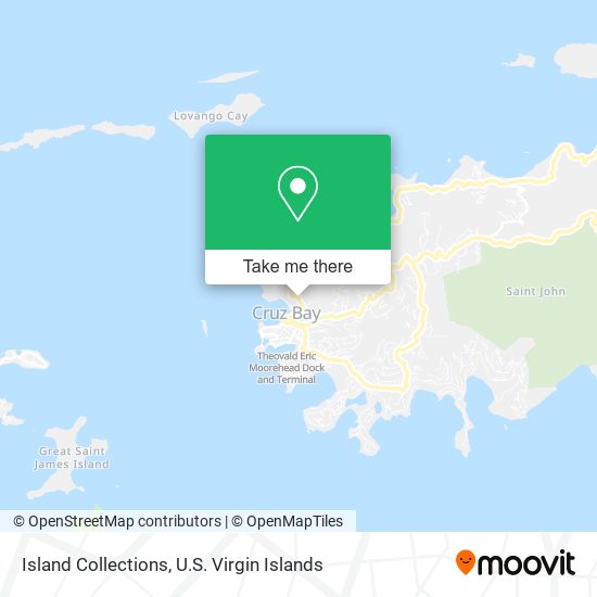 Island Collections map