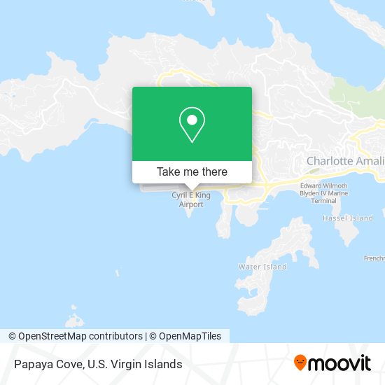 Mapa Papaya Cove