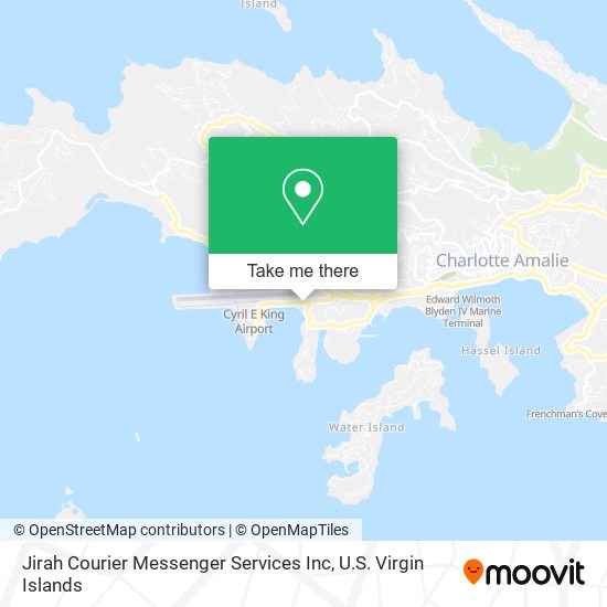 Mapa Jirah Courier Messenger Services Inc