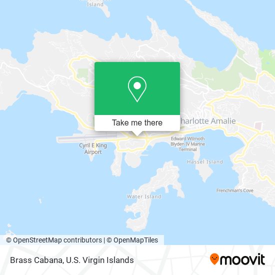 Mapa Brass Cabana