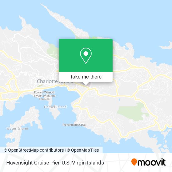 Havensight Cruise Pier map